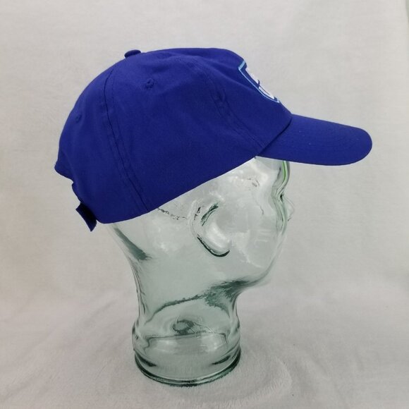 ✅Bud Light Blue Cap Lightweight Baseball Hat Adjustable Hook & Loop OSFA curved - Picture 7 of 8